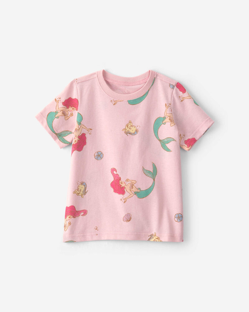 Toddler Girl Disney&copy; The Little Mermaid Graphic Tee - Pink, image 1 of 3 slides