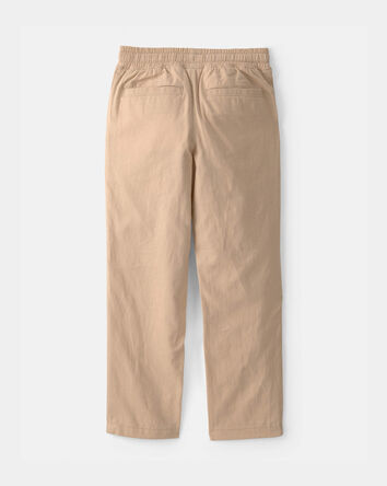 Boys Pull-On Pants - Khaki, 