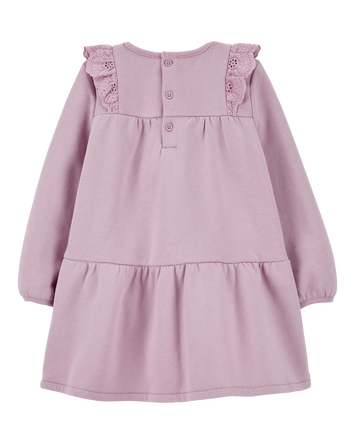 Toddler Long-Sleeve Fleece Dress, 
