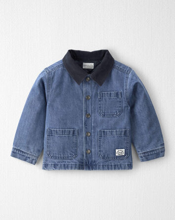 Tout-petit - Blouson d&rsquo;&eacute;curie en denim de coton biologique, 