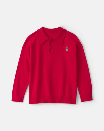 Tout-petit gar&ccedil;on - Chandail polo &ndash; Rouge, 