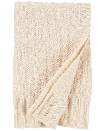 Baby Textured Knit Blanket, 