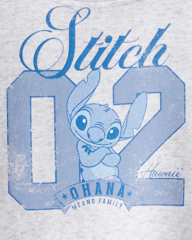 Girls Disney&copy; Lilo & Stitch Long-Sleeve Dress - Blue, image 3 of 3 slides