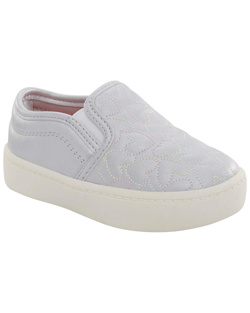 Toddler Hearts Slip-On Shoes, image 1 of 6 slides