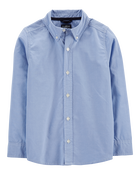 Kid Uniform Button-Front Shirt, image 1 of 3 slides