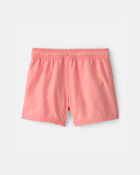 Toddler Boy 2-Piece Rashguard & Swim Trunk Set - Navy/Coral, image 6 of 7 slides