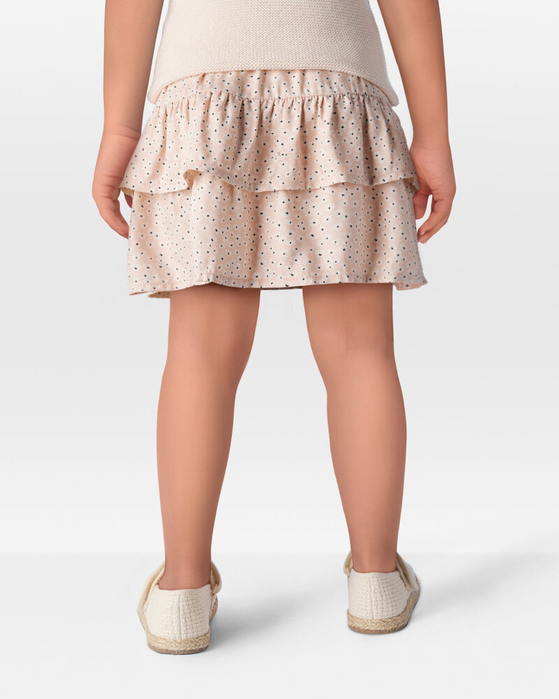 Toddler Floral Pull-On Skort, image 3 of 6 slides