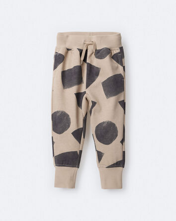 Toddler City Park™ Jogger Pant with Shapes - Khaki, 