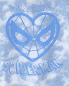 Toddler Girl &copy;Marvel Spider-Man Graphic Tee - Blue, image 4 of 4 slides