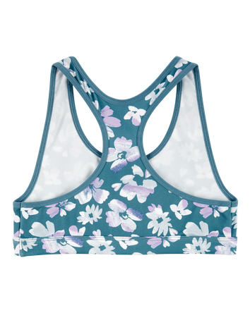 Kid Floral Sports Bra, 