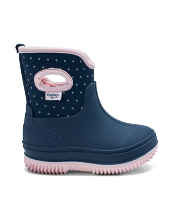 Toddler Girl Mounty Neoprene Snow Boots - Navy, 