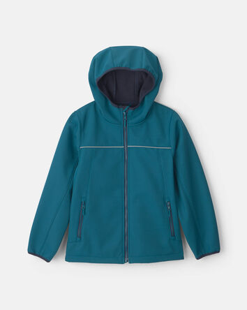 Baby Boy Colour Changing Rain Jacket - Deep Navy, 