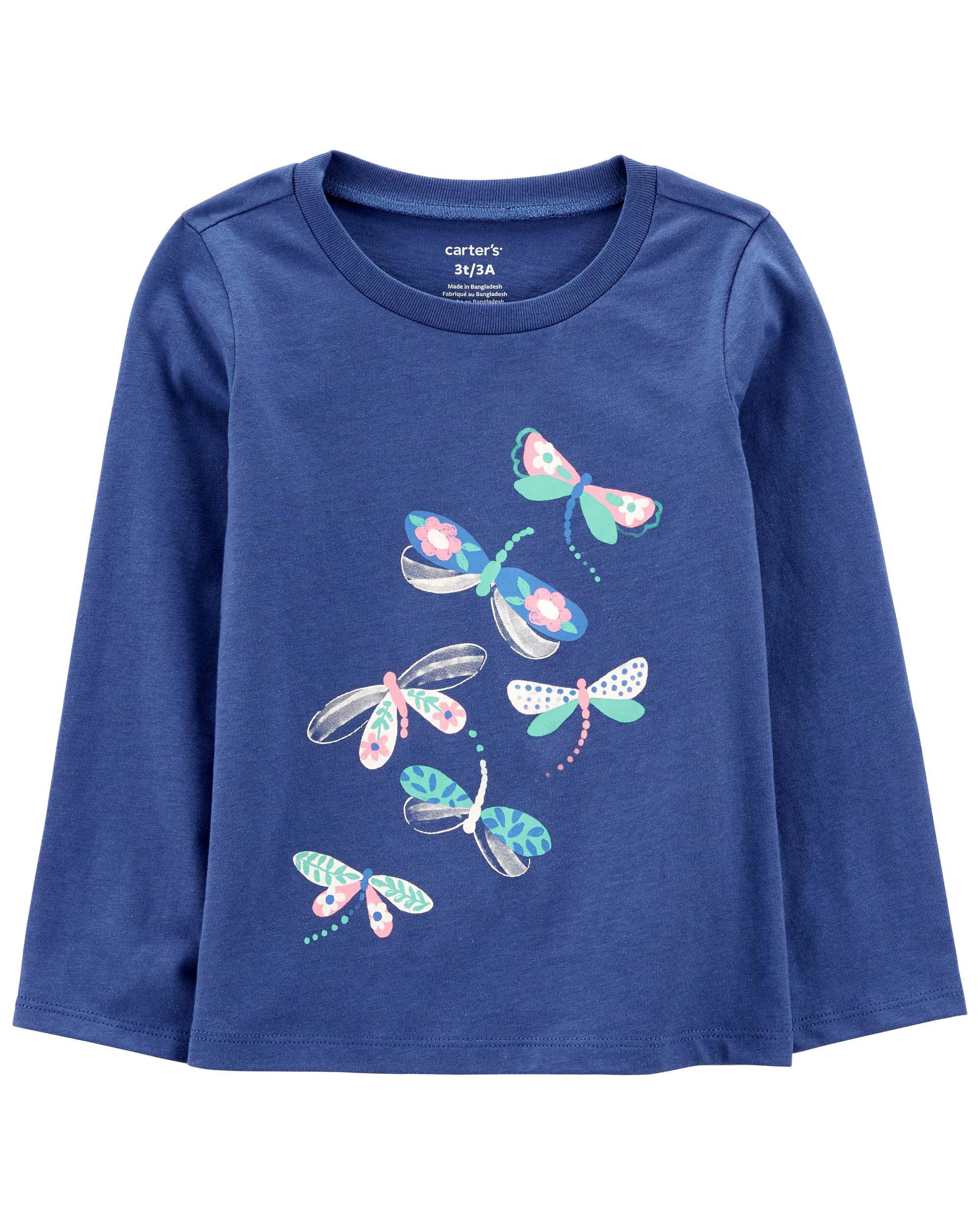 Carters girls deals tops