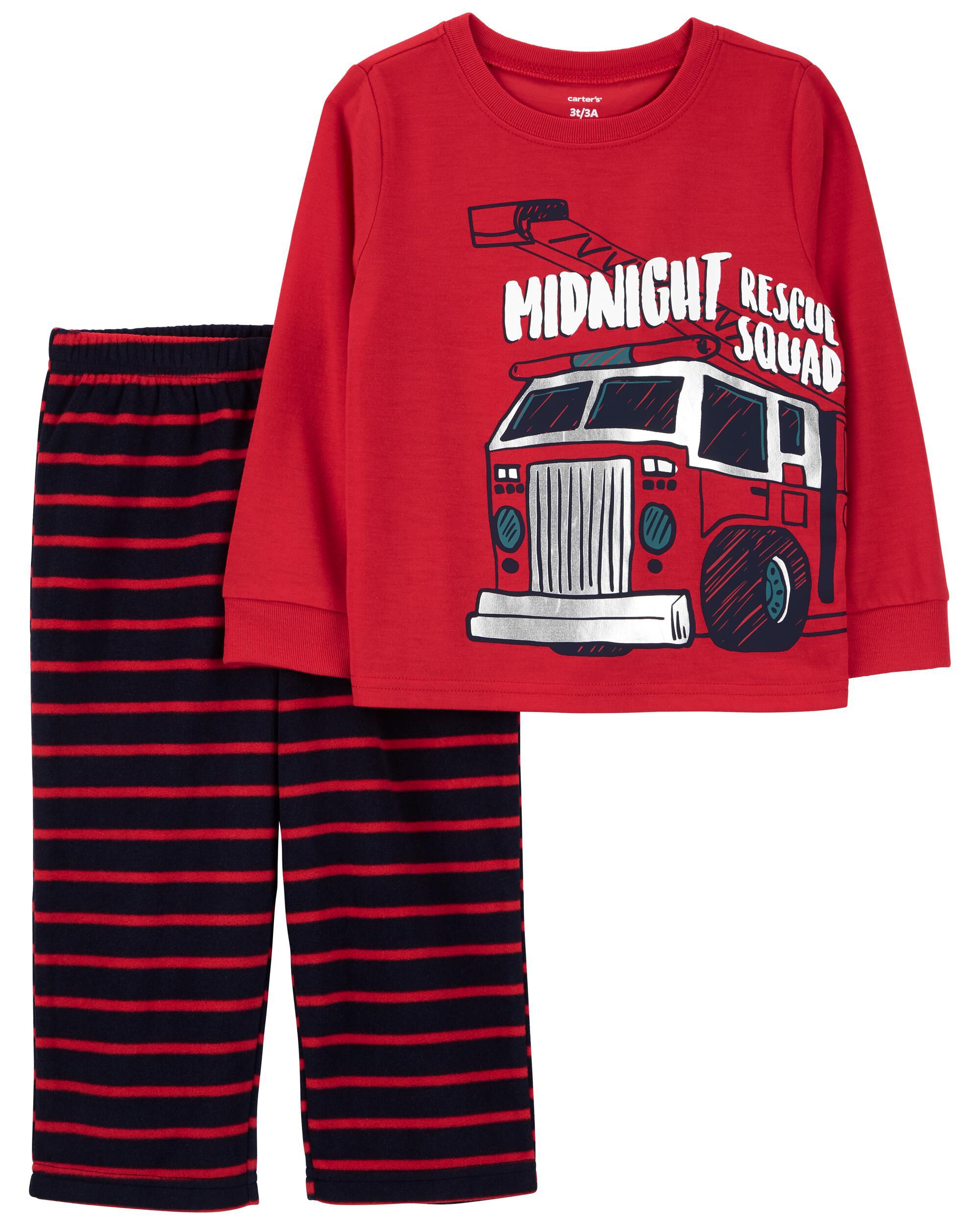 Carter's fire truck pajamas online
