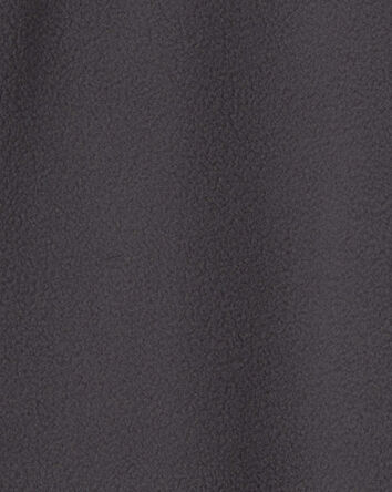 Boys Kombi Base Layer Fleece Crew Top - Charcoal, 