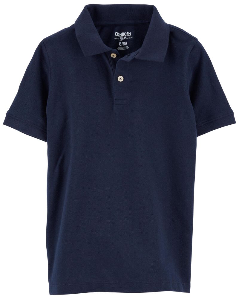 Enfant Polo d'uniforme scolaire en piqué, image 1 sur 2 diapositives