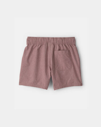 Tout-petit gar&ccedil;on - Short tiss&eacute; avec poches - Brun, 