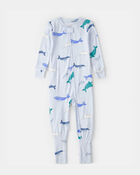 Baby Whale PurelySoft Snug Fit 1-Piece Pyjama - Blue, image 2 of 9 slides