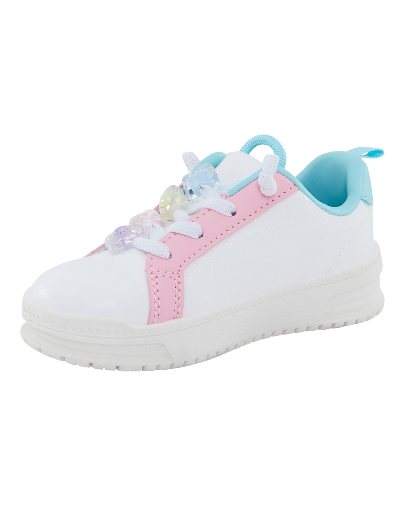 Toddler Girl Pull On Jewel Sneakers, image 7 of 7 slides