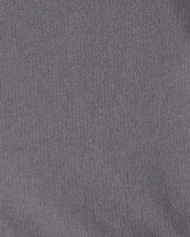 Baby Boy 3-Piece Dinosaur Vest Outfit Set - Grey, image 2 of 4 slides