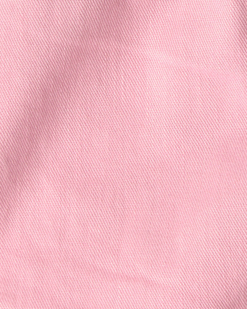 B&eacute;b&eacute; fille - Short tiss&eacute; - Rose, image 3 sur 3 diapositives