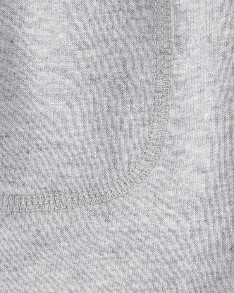 Baby Boy French Terry Shorts - Grey, image 3 of 4 slides