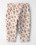 Baby Girl 2-Pack Recycled Fleece Bottoms Made with Organic Cotton, image 2 of 6 slides