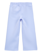 Enfant en bas âge Pantalon à taille haute à cordon de serrage - Bleu, image 4 sur 6 diapositives