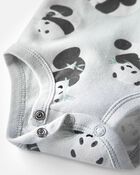 Baby 3-Pack Organic Cotton Rib Bodysuits, image 2 of 6 slides