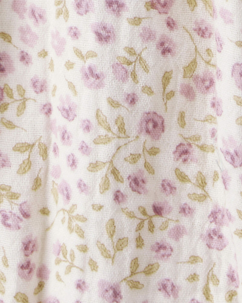 Baby Organic Cotton Gauze Bubble in Botanic Muse Print, image 3 of 5 slides