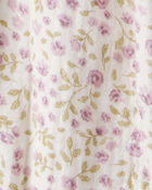 Baby Organic Cotton Gauze Bubble in Botanic Muse Print, image 3 of 5 slides