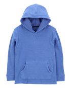 Kid Solid Thermal Long-Sleeve Shirt - Blue, image 1 of 3 slides