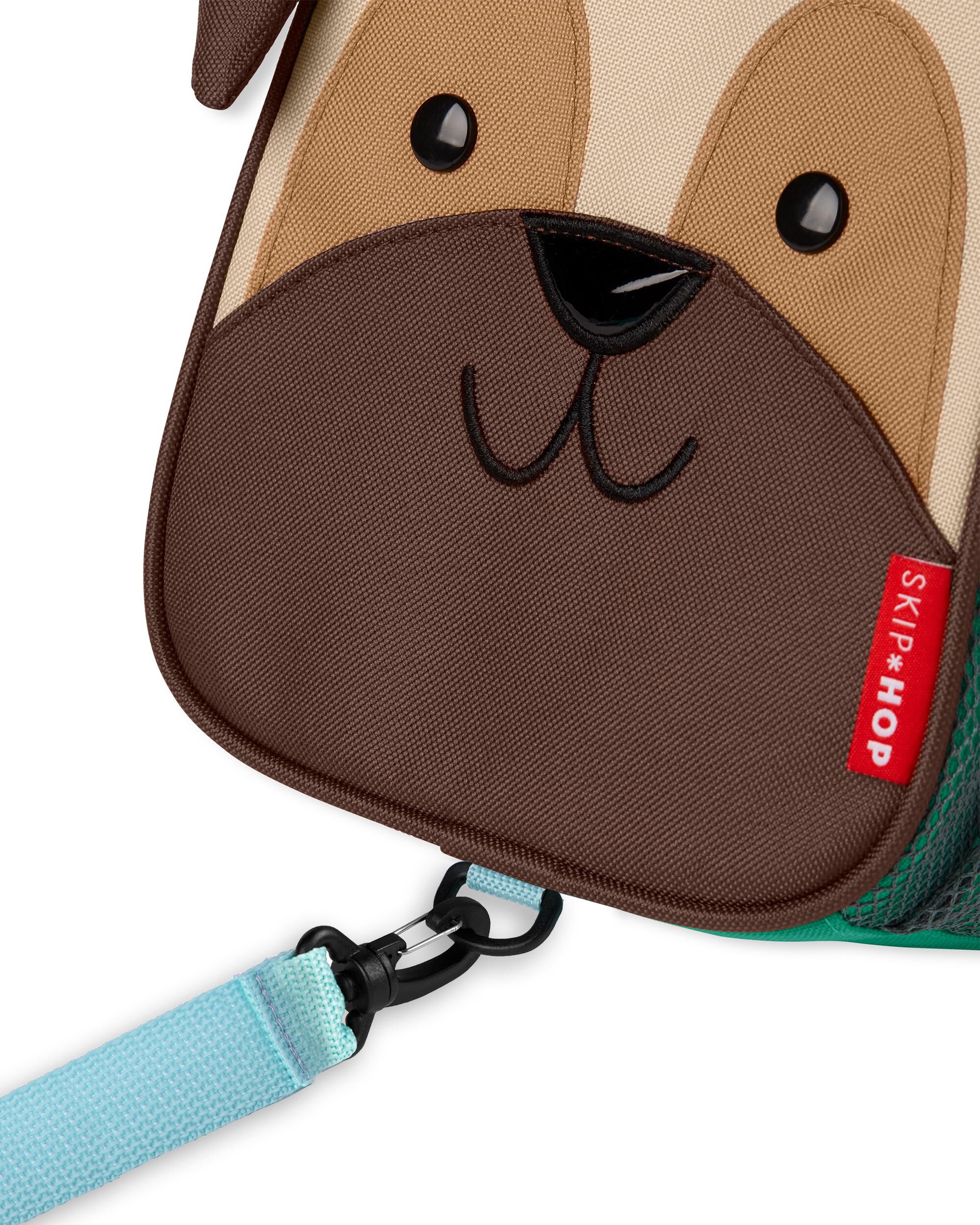 Skip Hop Zoo Mini Backpack with Harness Pug