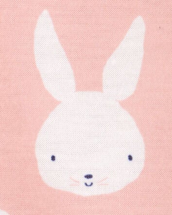 Kid Bunny Print Nightgown - Pink, 