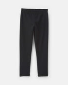Filles - Legging extensible en molleton &ndash; Noir, image 1 sur 4 diapositives