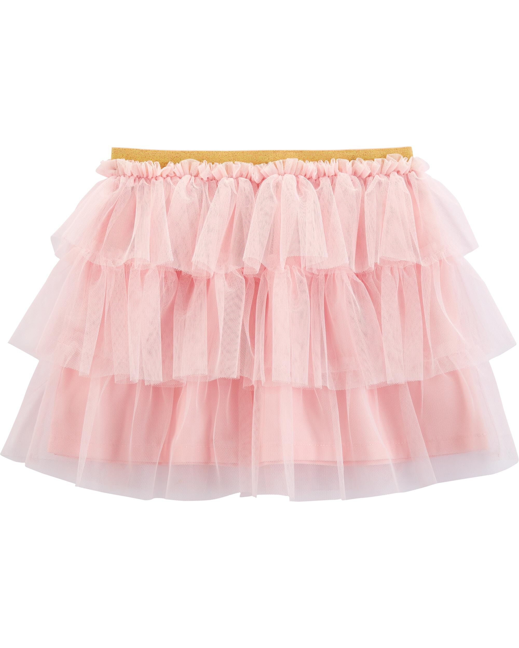 Ruffle Tulle Skirt