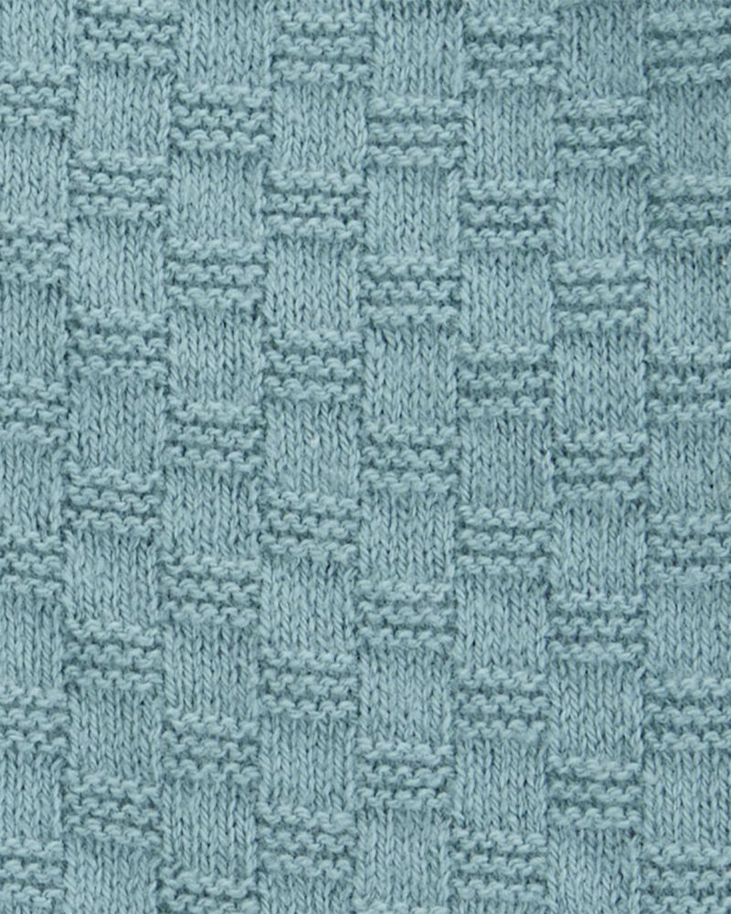 Baby Button-Front Sweater Romper, image 2 of 4 slides
