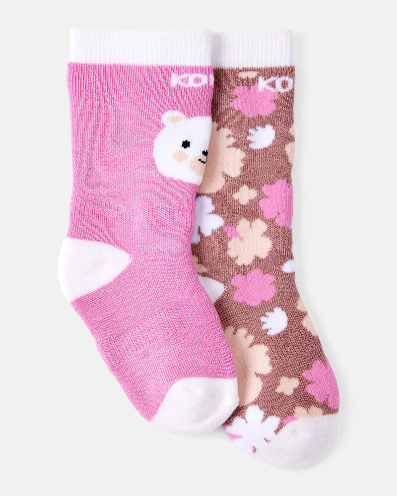 B&eacute;b&eacute; fille - Chaussettes KOMBI - Paquet de deux, image 1 sur 1 diapositives