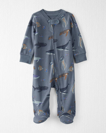 Baby Organic Cotton Sleeper Pyjamas, 