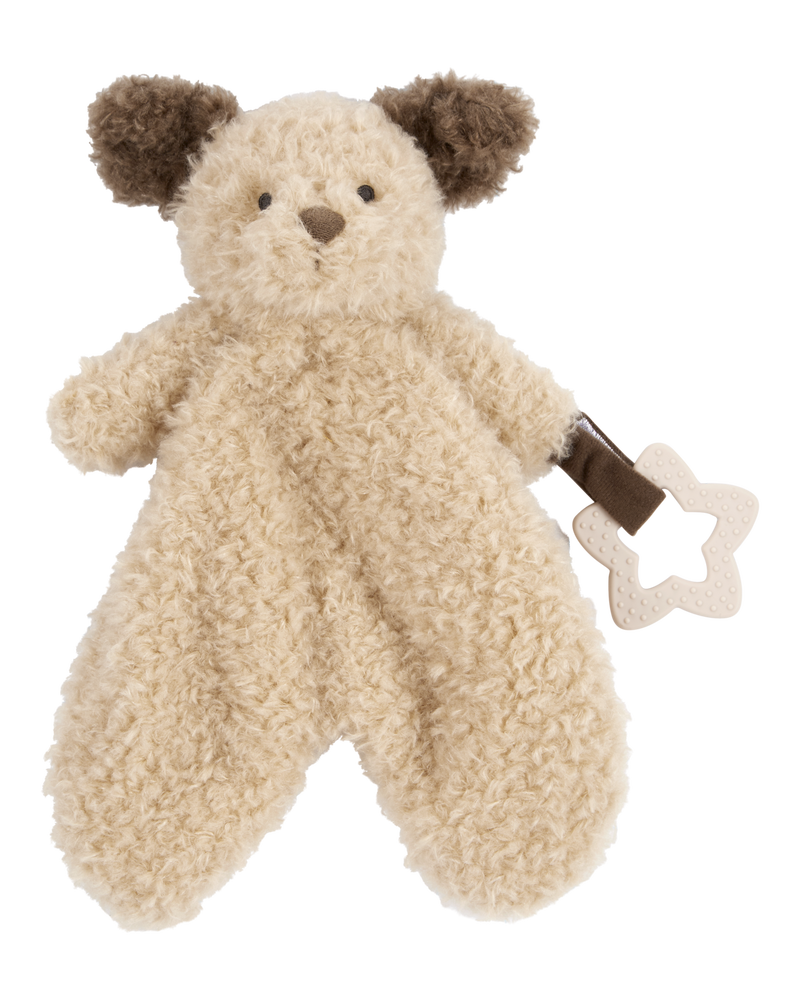 Baby Puppy Plush With Teether, image 1 of 2 slides
