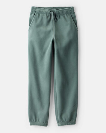 Garçons - Pantalons de jogging en polaire - Vert, 