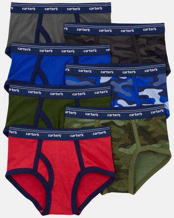 Boys 7-Pack Cotton Briefs Underwear, 