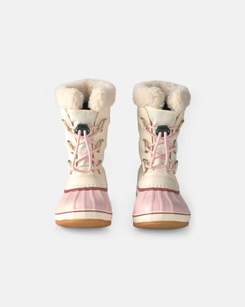 Girls SOREL Yoot Pac&trade; Winter Snow Boot - White, 