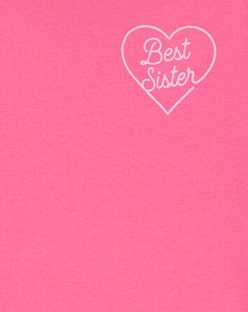 Best Sister Graphic Tee, 