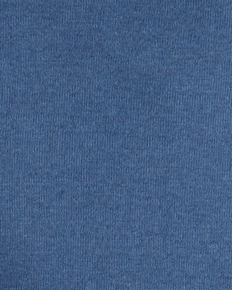 Baby Boy 3-Piece French Terry Jacket Outfit Set - Blue, image 4 of 6 slides