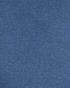 Baby Boy 3-Piece French Terry Jacket Outfit Set - Blue, image 4 of 6 slides