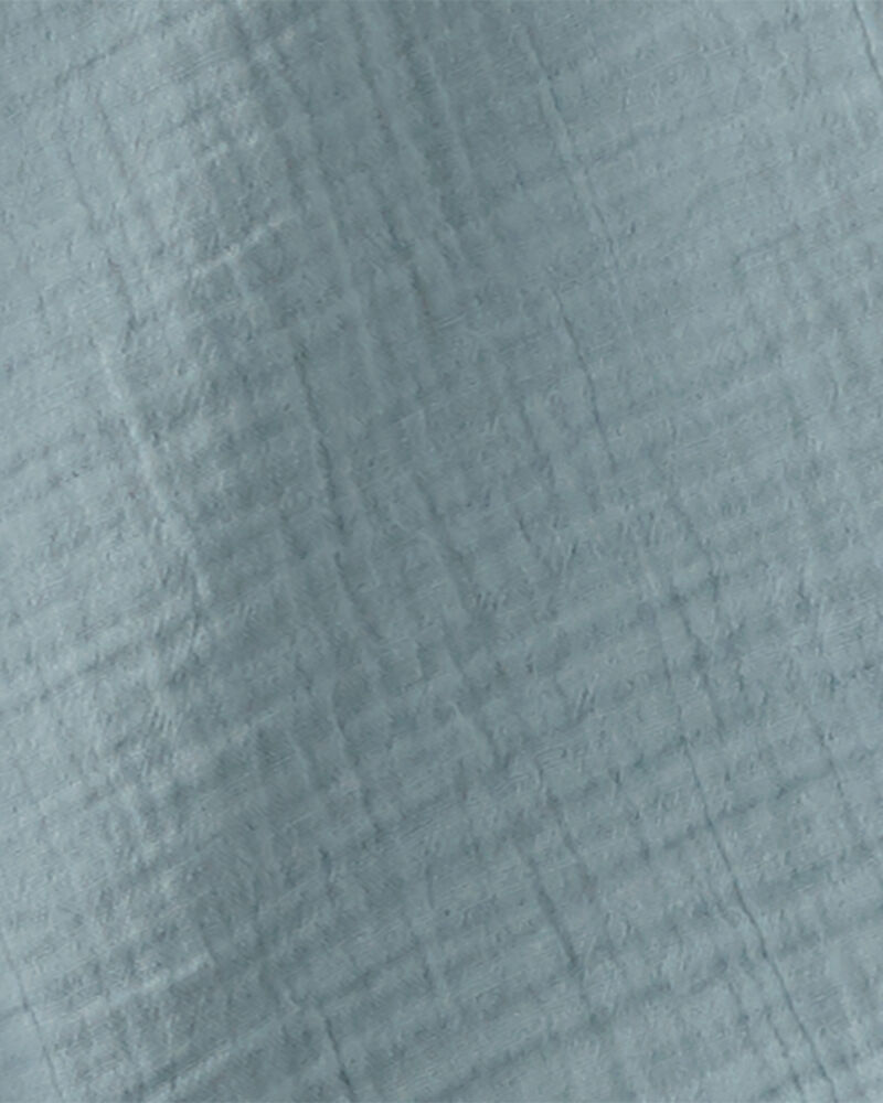 Adult Organic Cotton Gauze Robe, image 4 of 5 slides