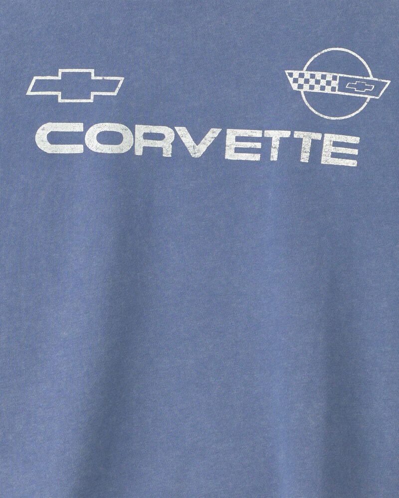 Boys French Terry Long-Sleeve Pullover Sweatshirt - Blue, image 3 of 4 slides