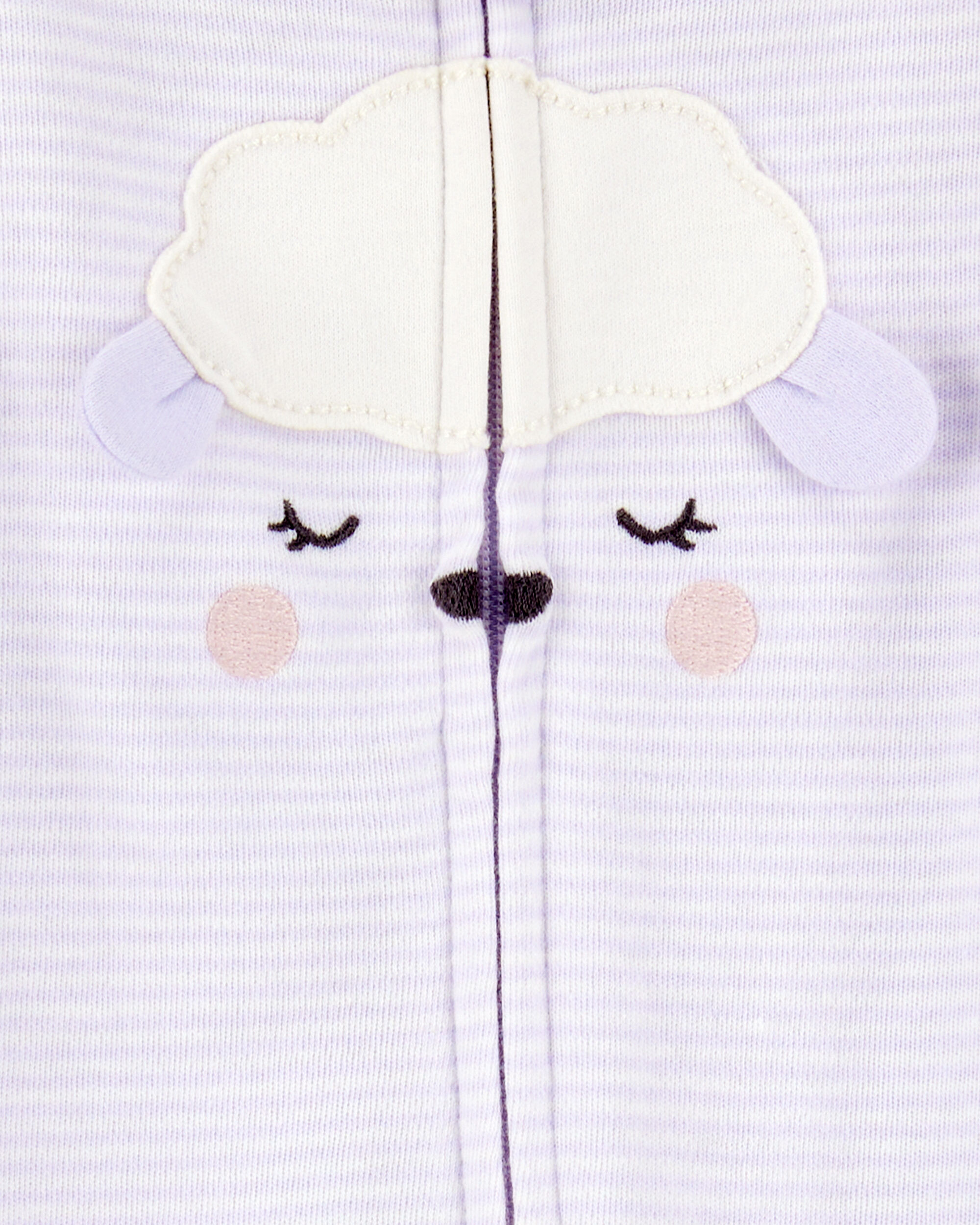 【nabe190様用】MOTHER OF ALL / Age Of The Pink Baby Girl Deer & Floral Print PurelySoft Sleeper - Pink