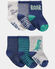 Bleu, gris, vert